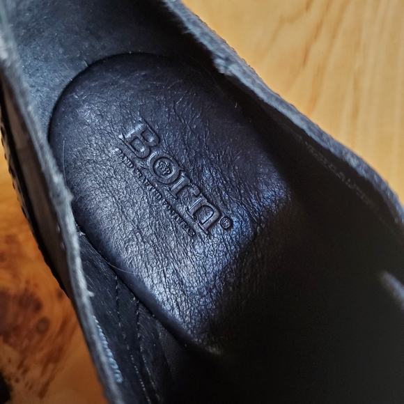 Born Lace Up Leather Oxford Heels - Picture 5 of 8